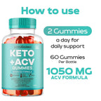 LIVORKA Ketolicious Keto ACV Gummies 1050mg - 180 Gummies - image 3
