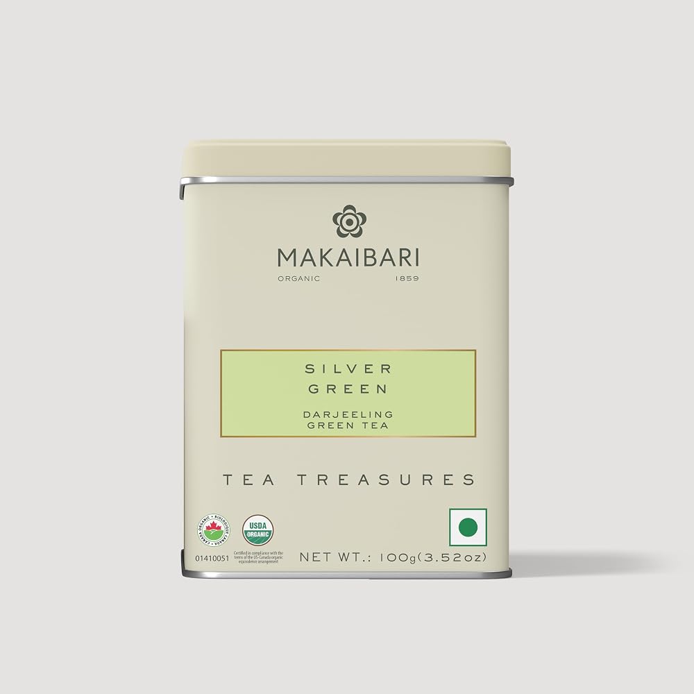 Makaibari Darjeeling Silver Green Tea Loose Leaves - 100g