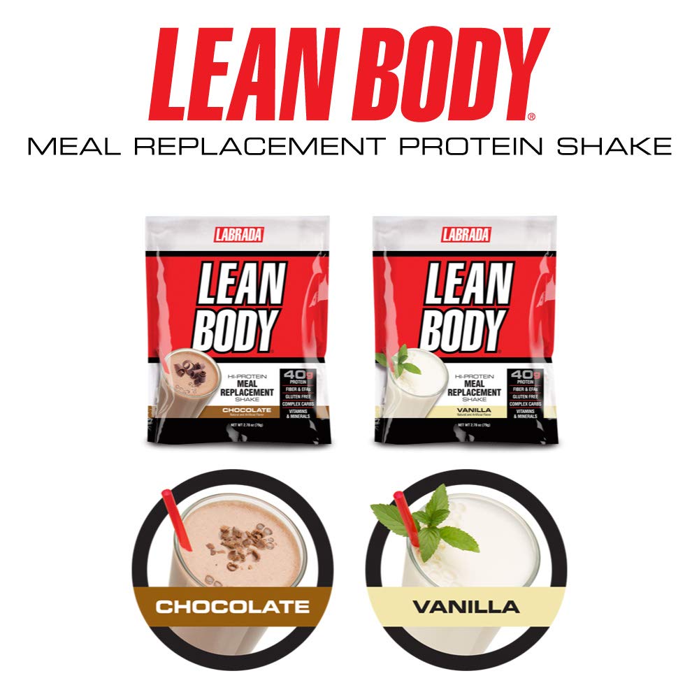 Labrada Nutrition Lean Body Hi-Protein Meal Replacement Shake