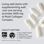 Sports Research Multi Collagen Peptides with Hyaluronic Acid - 90 Capsules - image 4
