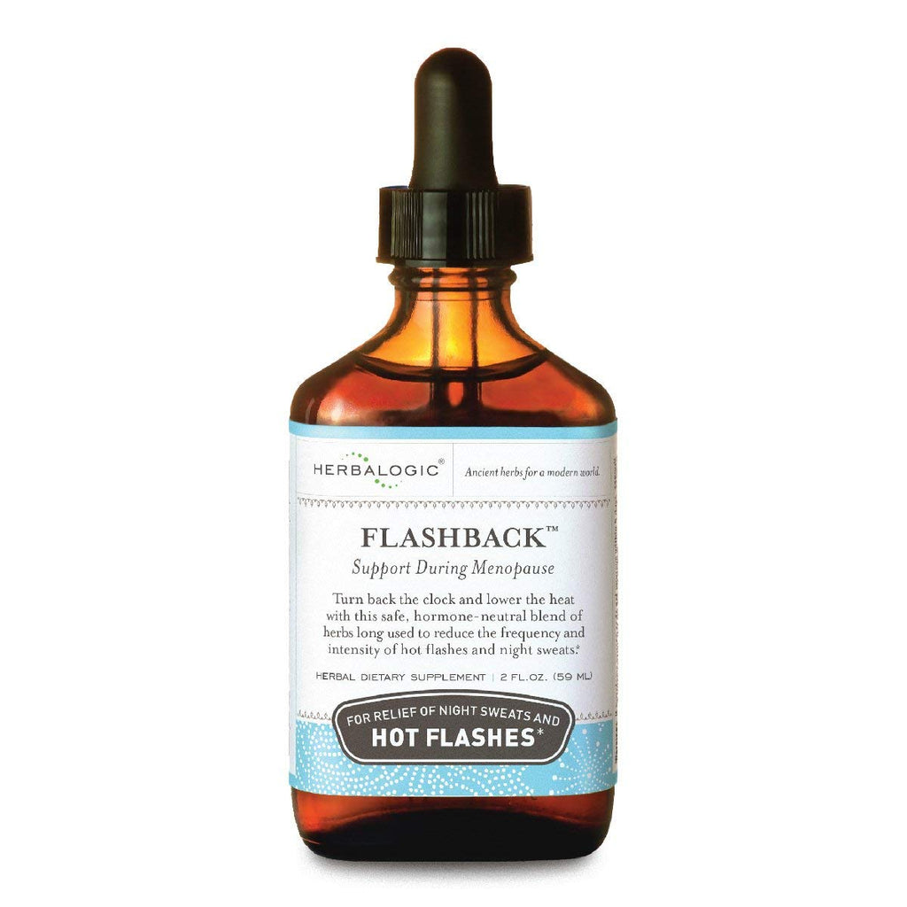 Herbalogic Flashback Liquid Herb Drops for Hot Flashes - 2 Fl. Oz.