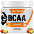 Honey Badger BCAA + EAA Amino Acids Powder for Muscle Recovery - 30 Servings