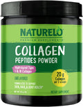 NATURELO Collagen Peptide Powder Hydrolyzed - 16 Oz