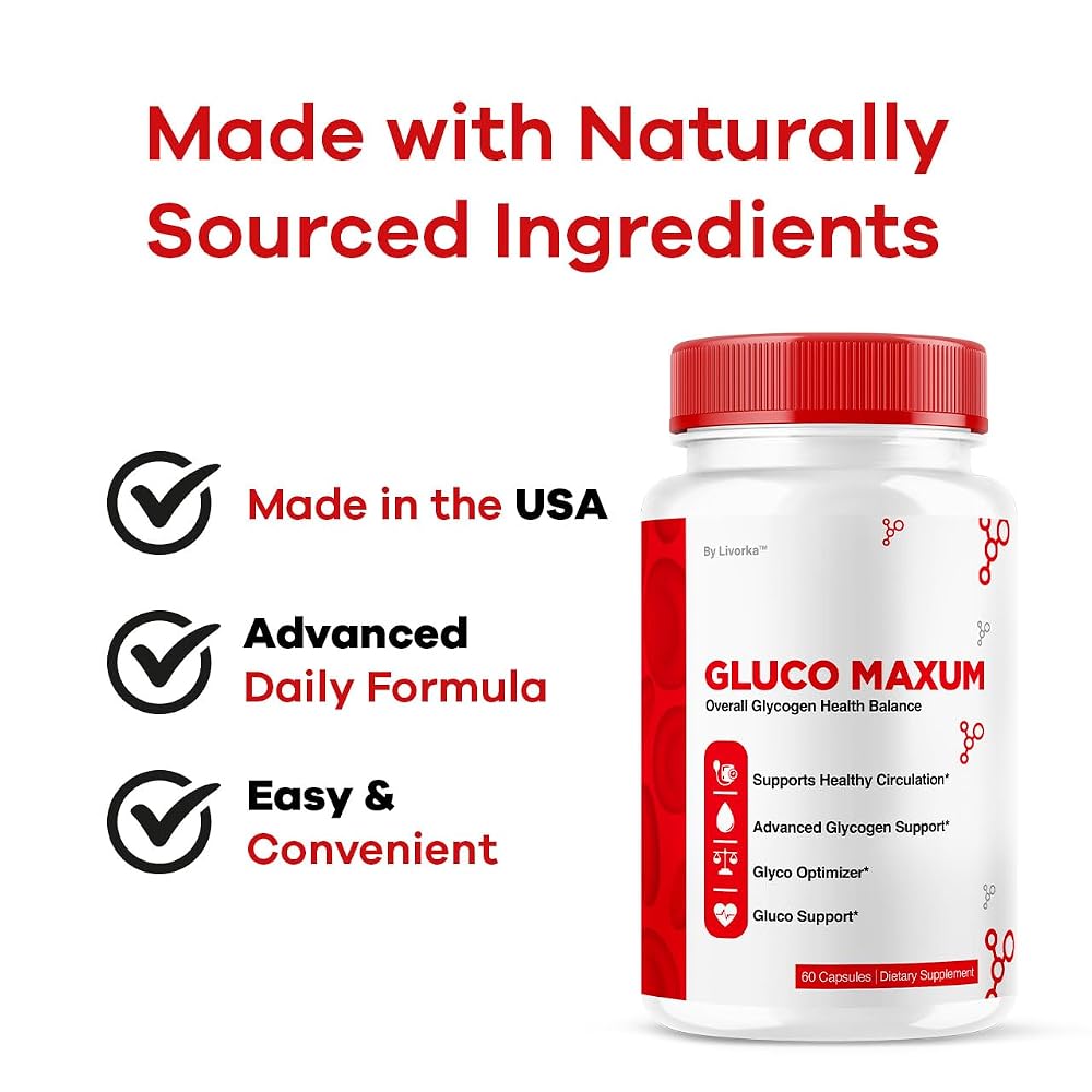 LIVORKA GlucoMaxum Capsules Advanced Support - 120 Capsules - image 5