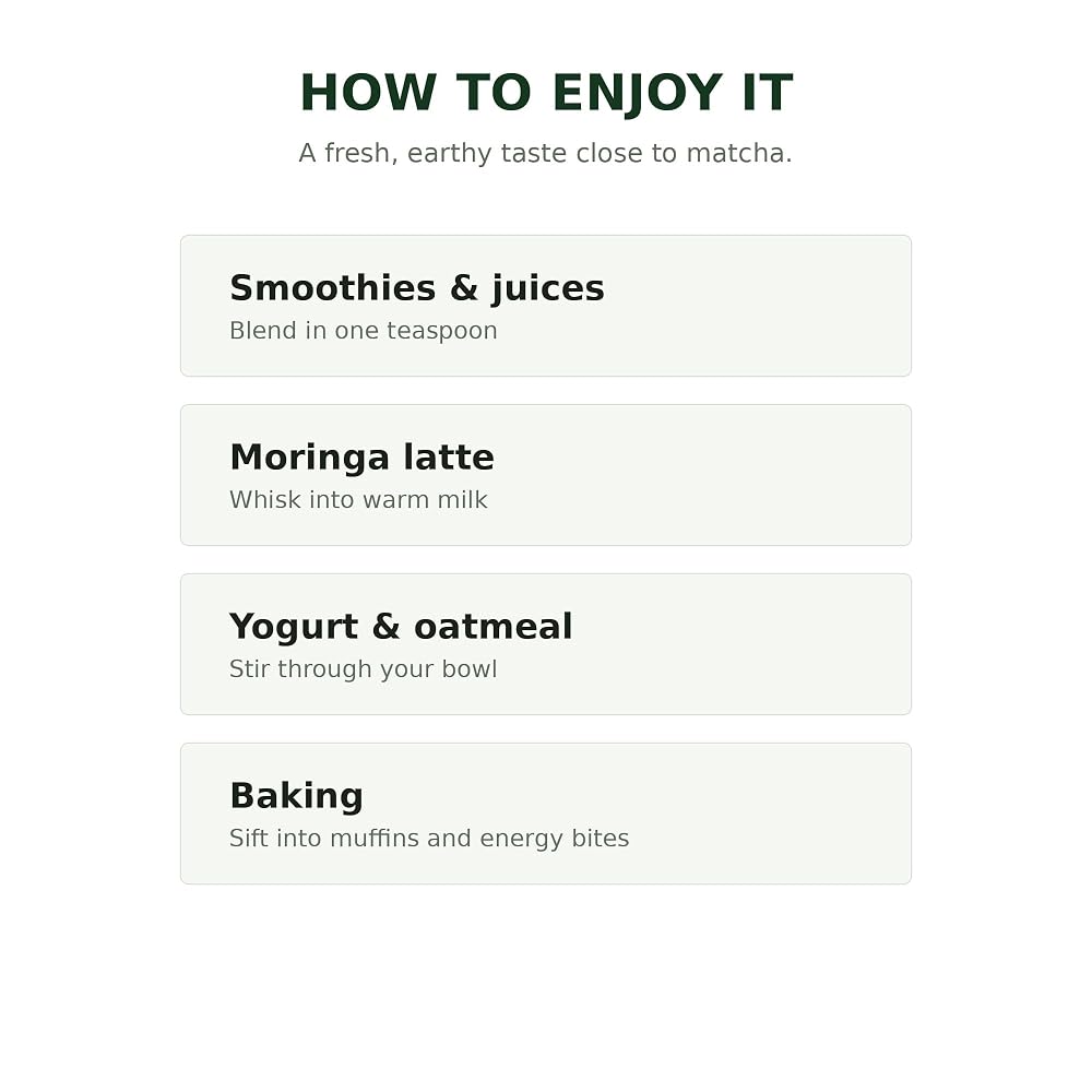 Zest Of Moringa Powder - 150g - image 3