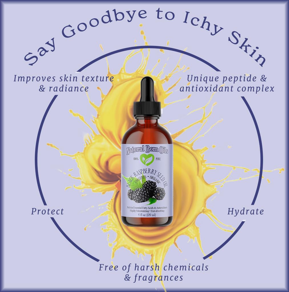 Natural Born Oils Black Raspberry Seed Oil - 8 Fl Oz - image 5