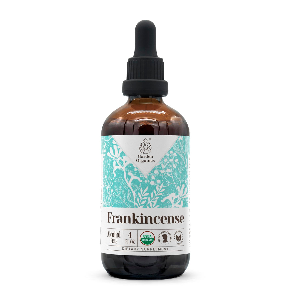 Garden Organics Frankincense USDA Organic Alcohol-Free Extract - 4 Fl Oz