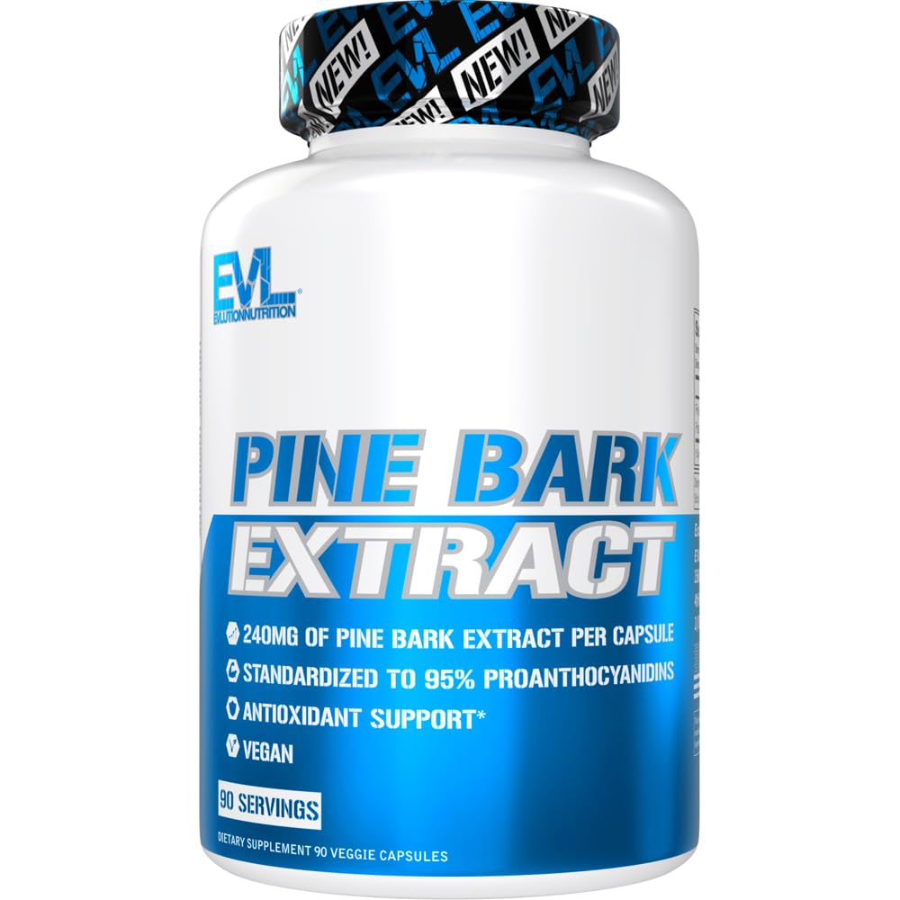 Evlution EVL Pine Bark Extract Antioxidant Support - 90 Capsules