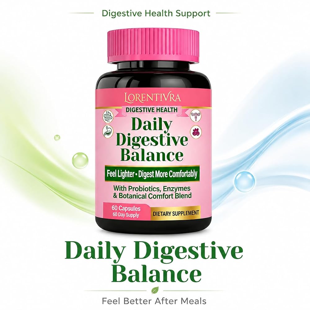 Lorentivra Daily Gut Health Supplement - 60 Capsules - image 2