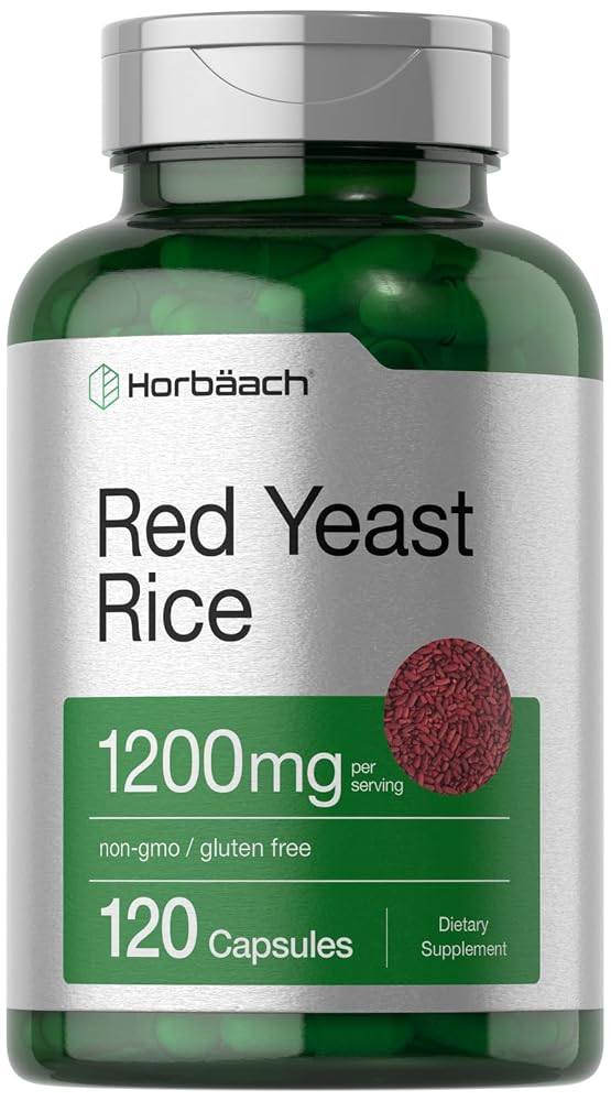 Horbäach Red Yeast Rice 1200 mg - 120 Capsules