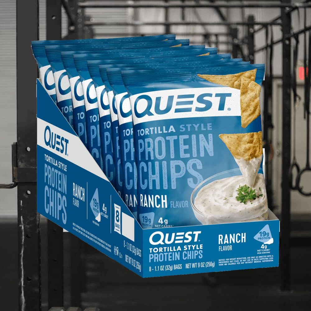 Quest Nutrition Loaded Taco Tortilla Style Protein Chips