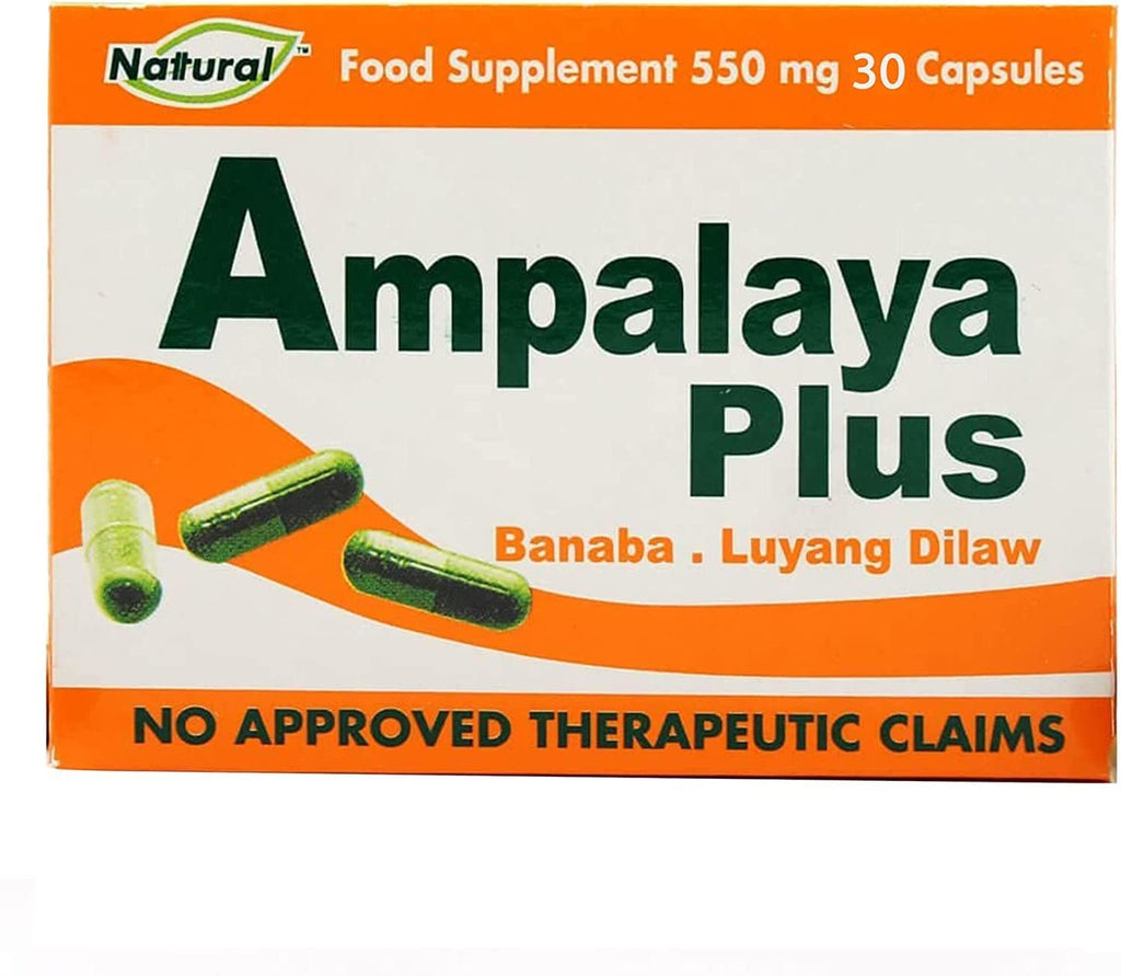 Ampalaya Plus Herbal Supplement with Bitter Melon, Banaba & Turmeric