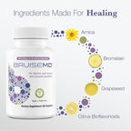 BruiseMD Bromelain 500 mg with Zinc & Vitamin C - 56 Capsules - image 4