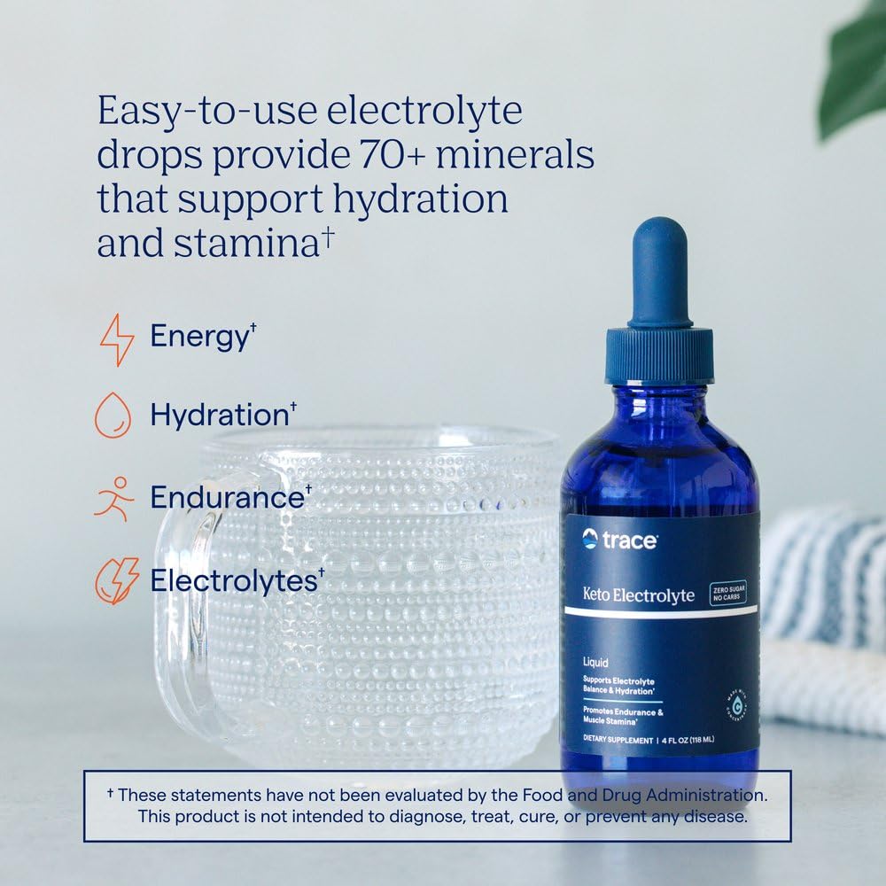 Trace Minerals Keto Electrolyte Drops with Magnesium - 4 fl oz - image 2