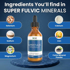 Well of Life Super Fulvic Minerals Ionic Trace Mineral Drops - 2oz - image 3