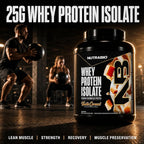 NutraBio 100% Whey Protein Isolate Protein Powder