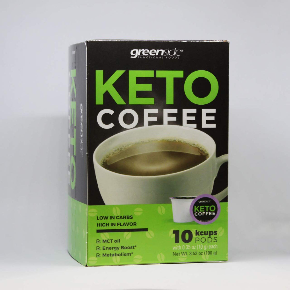 Greenside Coffee with MCT Oil Energy Boosting - 10 Pods - image 5