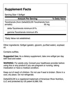 Swanson Deltagold Tocotrienols 50 mg - 120 Softgels - image 2