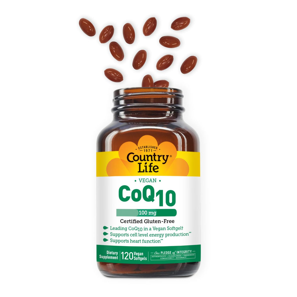Country Life Vegan CoQ10 100 mg - 120 Softgels - image 6