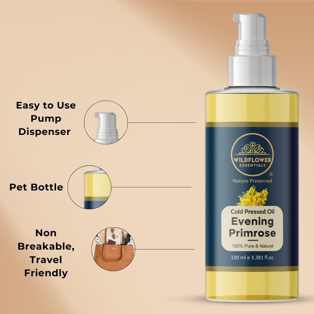 WILDFLOWER ESSENTIALS Evening Primrose Oil (Oenothera biennis) 100% - image 3