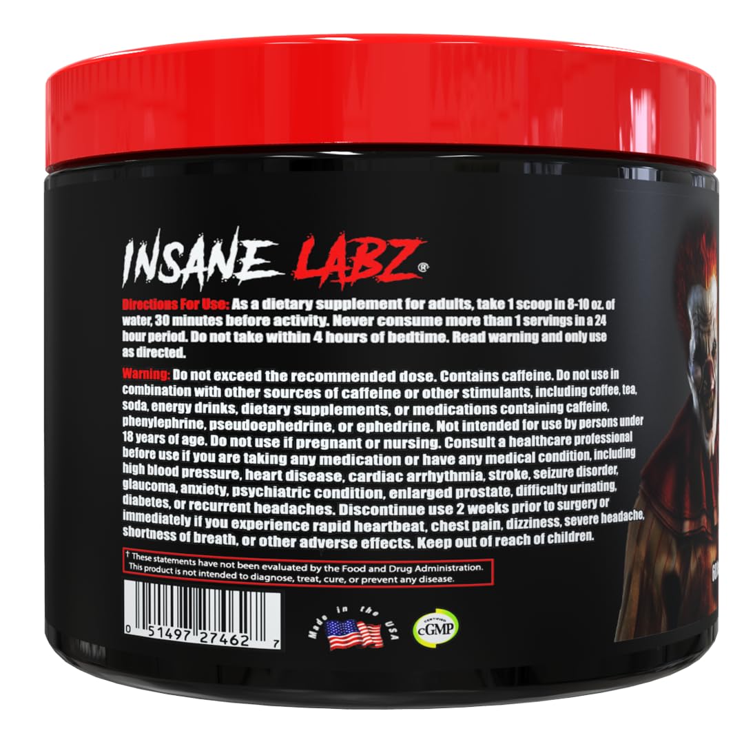 Insane Labz Psychotic Diablo Thermogenic Fat Burner Powder - 60 Servings - image 3