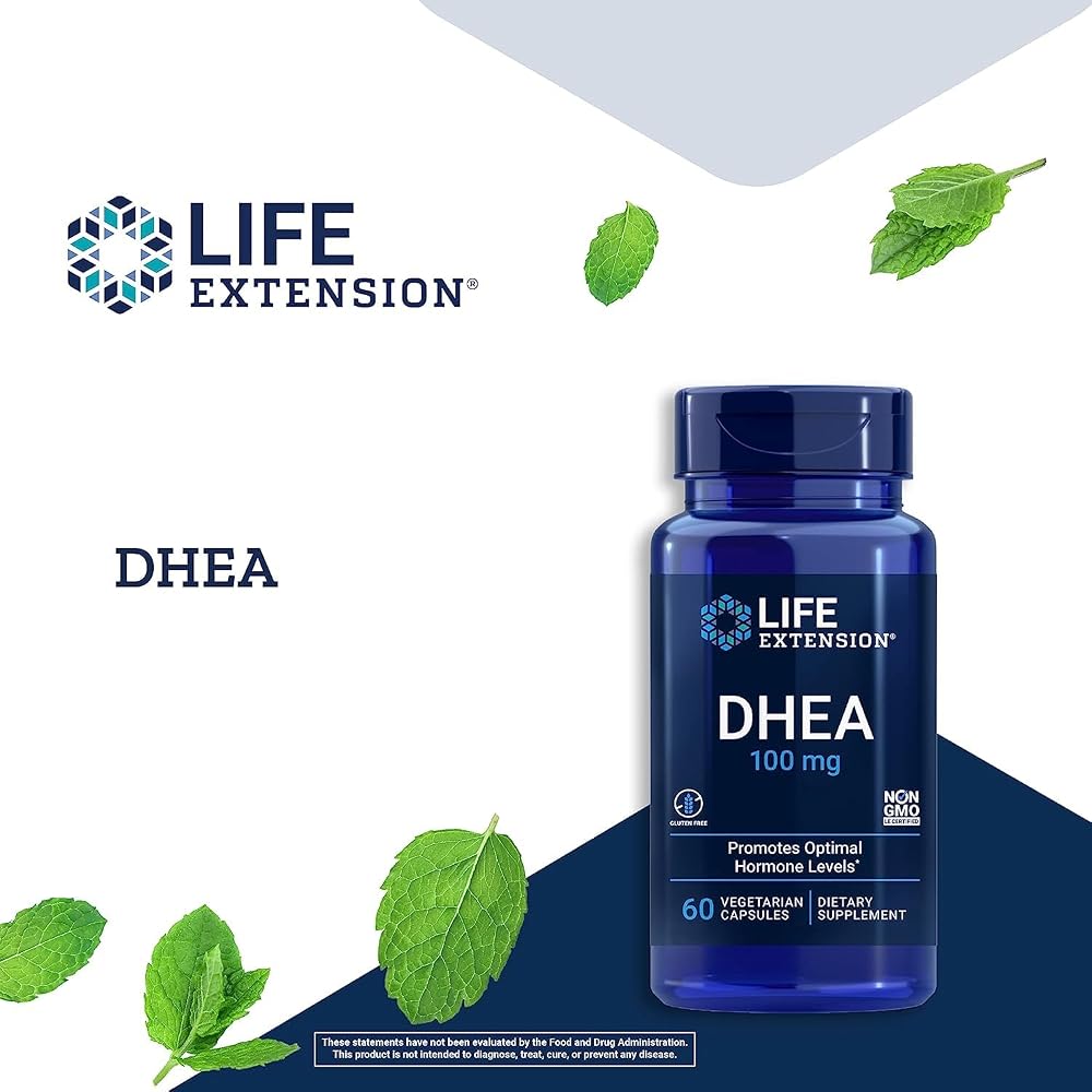 Life Extension DHEA & Zinc Citrate Hormone Balance Immune Support - 150 Capsules - image 3