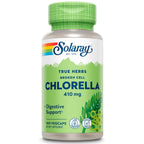 SOLARAY Broken Cell Chlorella 410 mg Superfood - 100 Vegetarian Capsules