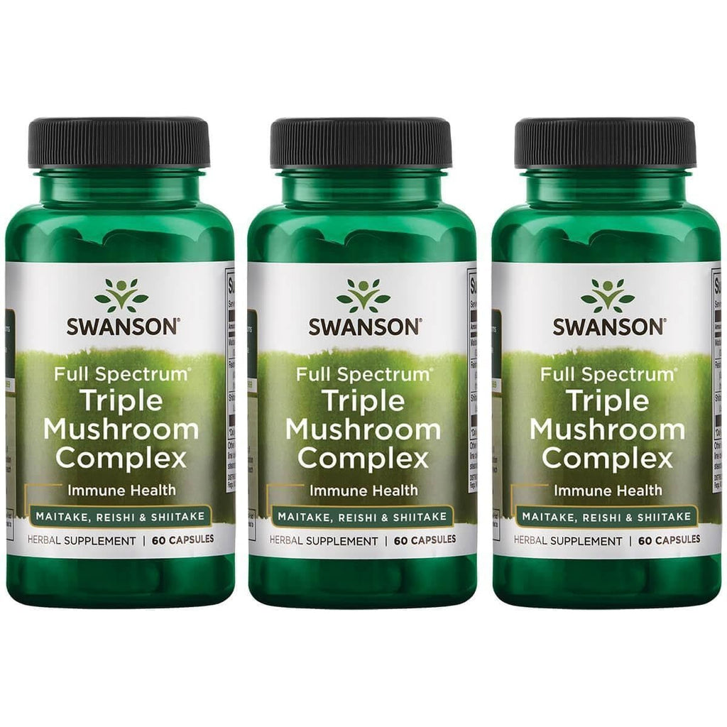 Swanson Full Spectrum Triple Mushroom Complex