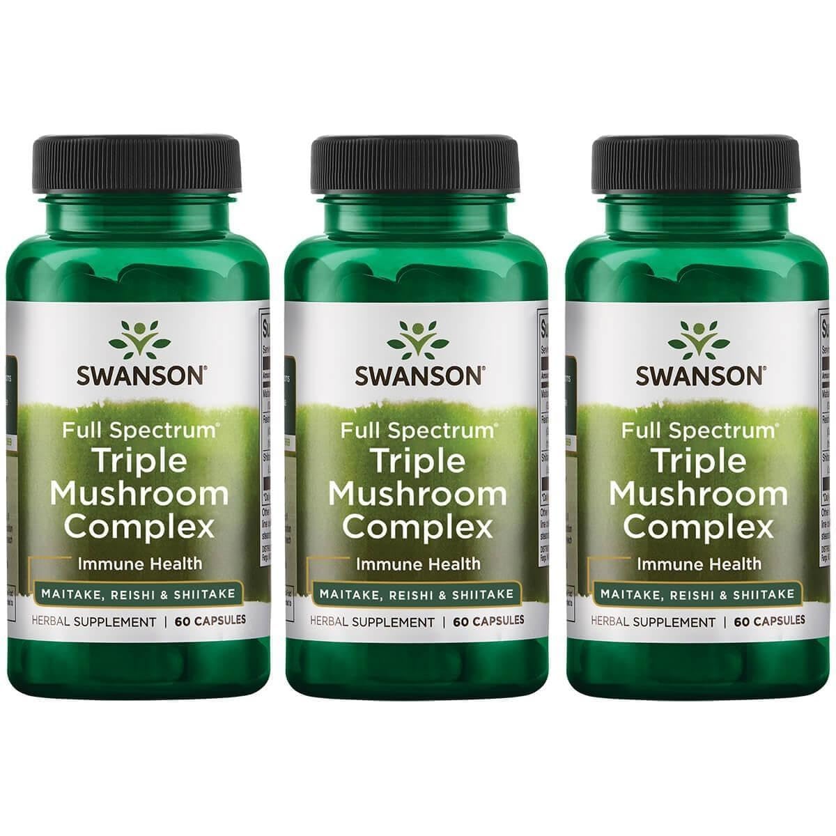 Swanson Full Spectrum Triple Mushroom Complex