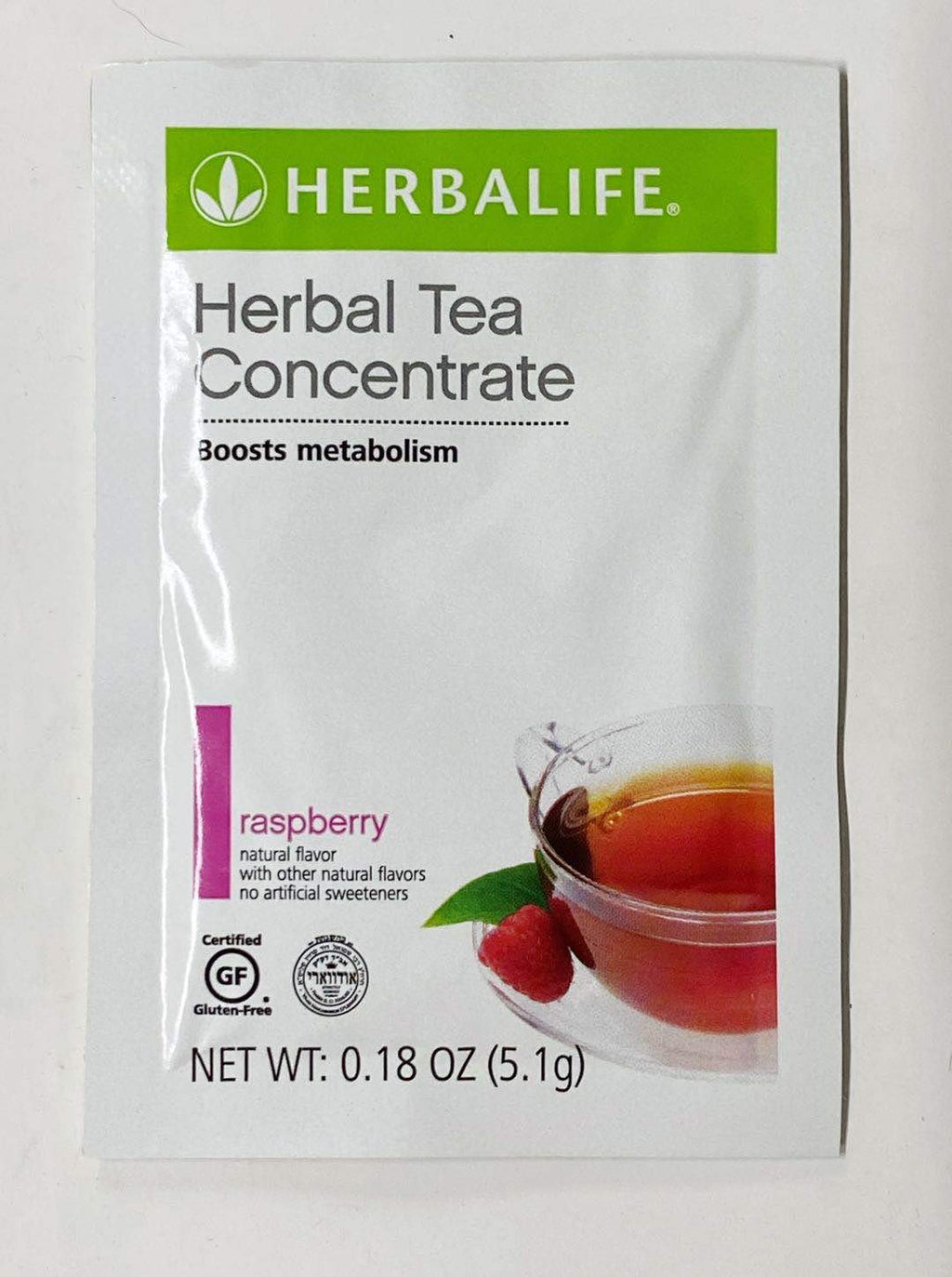 Herbalife Herbal Tea Concentrate Raspberry - 15 Packets