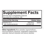 Portions Master Vitamin D3 5000 IU Bone & Immune Support - image 4