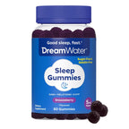 Dream Water Sleep Gummies with Melatonin & GABA - 60 Count