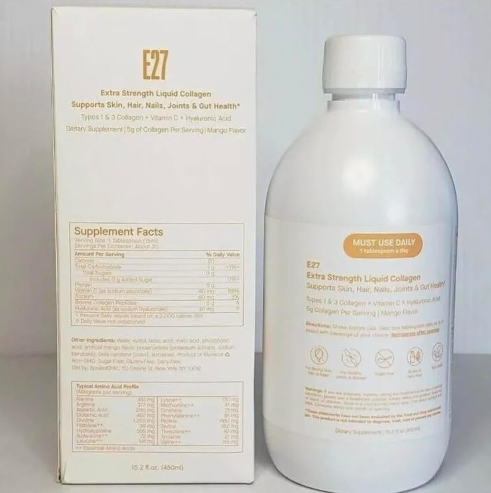SpoiledChild Collagen Peptides Liquid with Vitamin C & Hyaluronic Acid - 400 ml - image 2