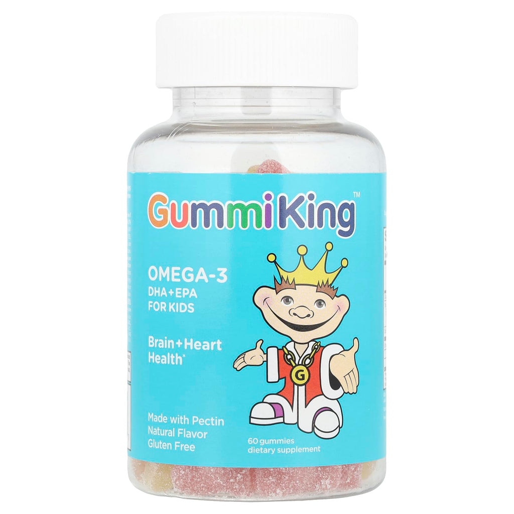 Gummi King DHA Omega-3 Supplement Gummies - 60 Count
