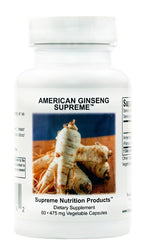 Supreme Nutrition American Ginseng Supreme - 60 Vegetarian Capsules