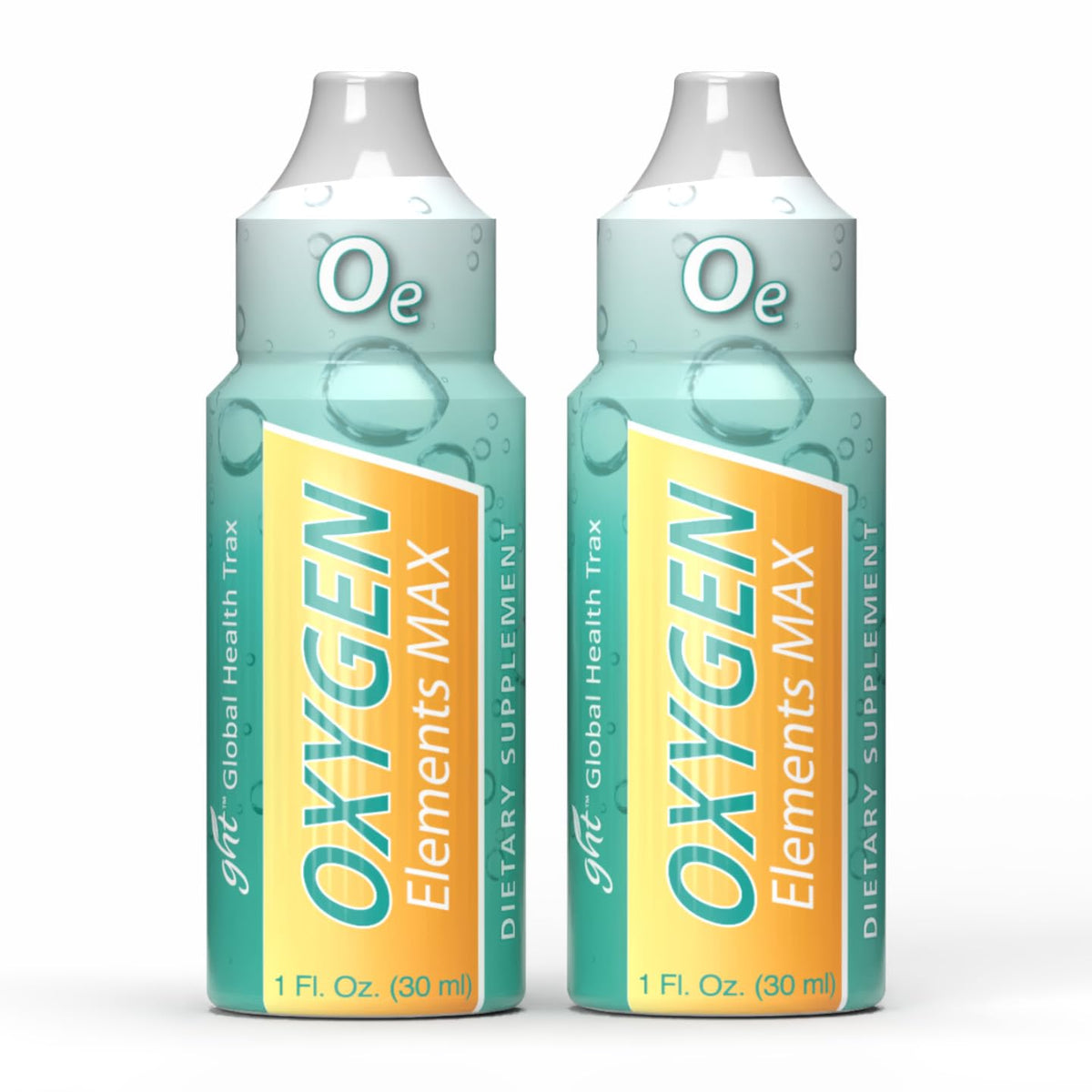 GHT Oxygen Elements Max Liquid Oxygen Drops in 1 Ounce Bottle