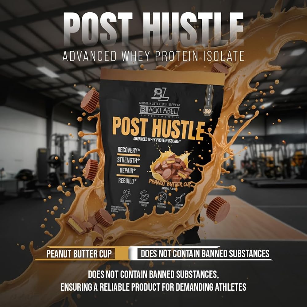 BLACKLABEL Supplements Post Hustle Post Workout Protein Powder