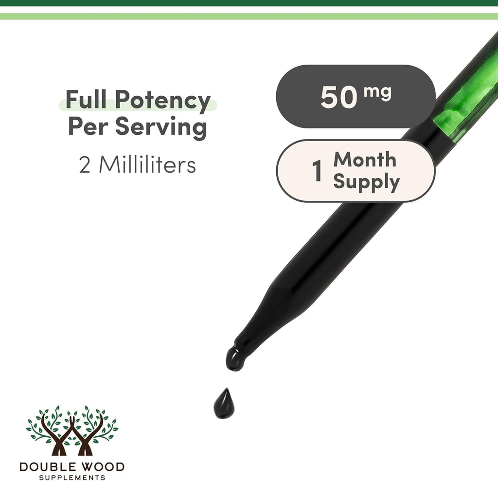 Double Wood Supplements Liquid Chlorophyll Drops Peppermint - 2 fl oz - image 5