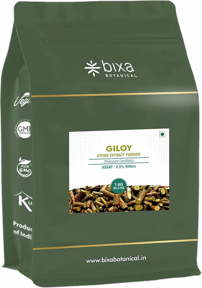 bixa BOTANICAL Giloy Dry Extract Tinospora Cordifolia - 16 oz