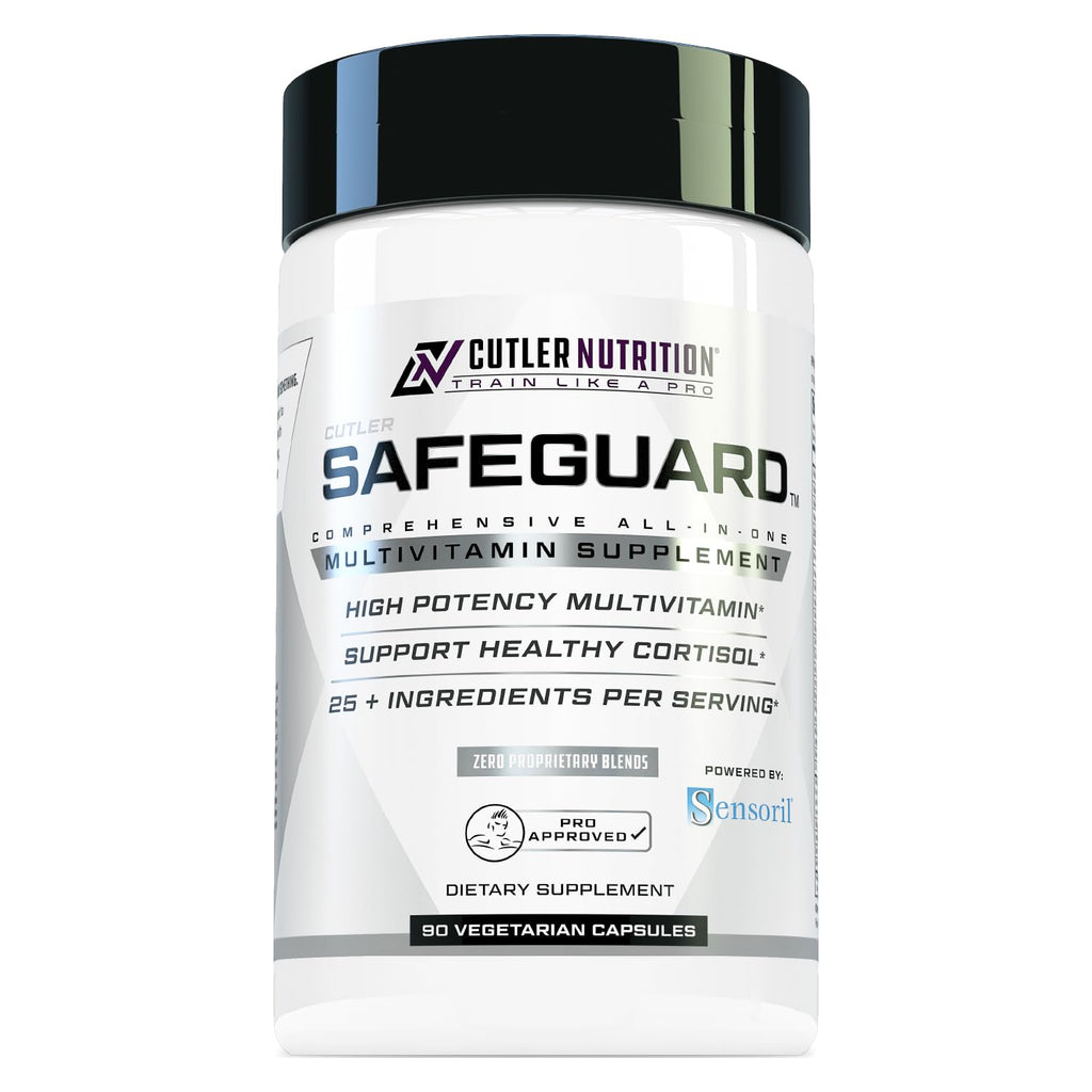 Cutler Nutrition Safeguard Adult Multivitamin with Ashwagandha - 90 Tablets