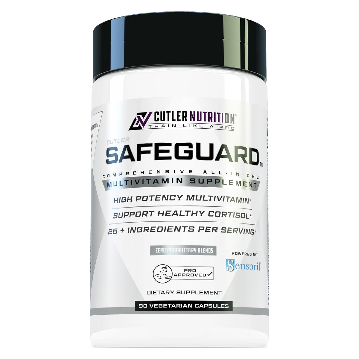 Cutler Nutrition Safeguard Adult Multivitamin with Ashwagandha - 90 Tablets