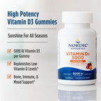 Nordic Naturals Vitamin D3 5000 IU Gummies - 30 Count - image 3