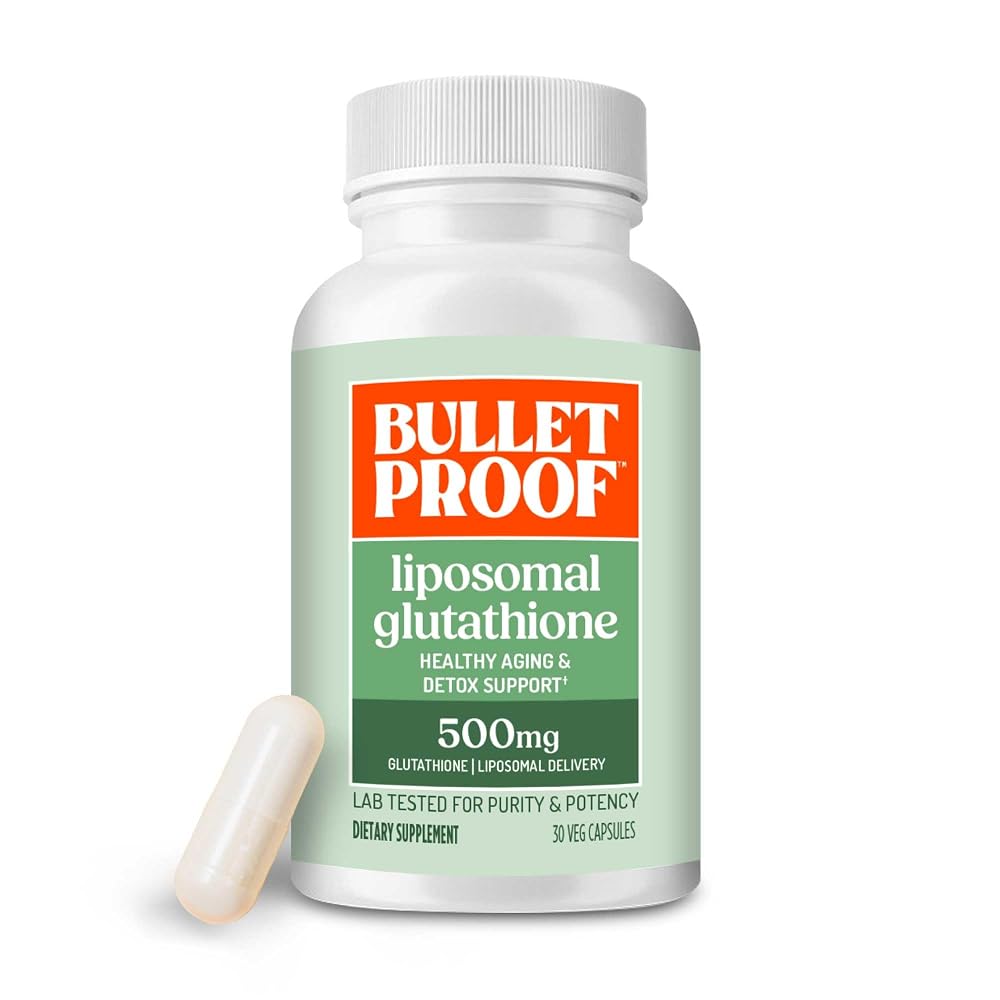 Bulletproof Liposomal Glutathione Force Antioxidant Capsules - 30 Count