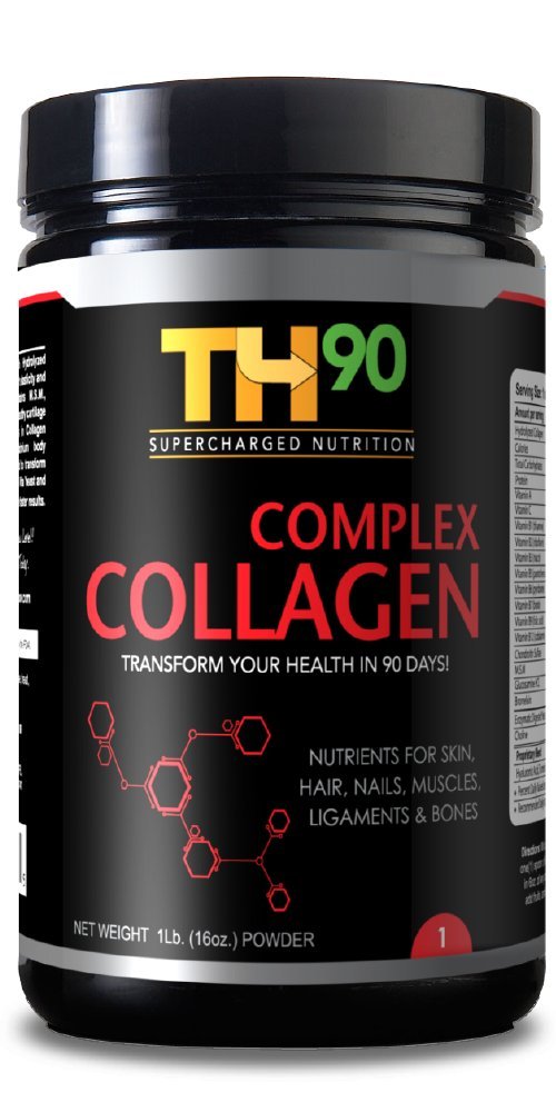 Organic Farms Vitamins TH90 Kit Strawberry Collagen Shake - 16 oz - image 2