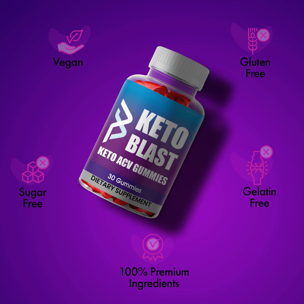 Gold Nutra Keto Blast Gummies Maximum Strength - 3 Pack - image 6