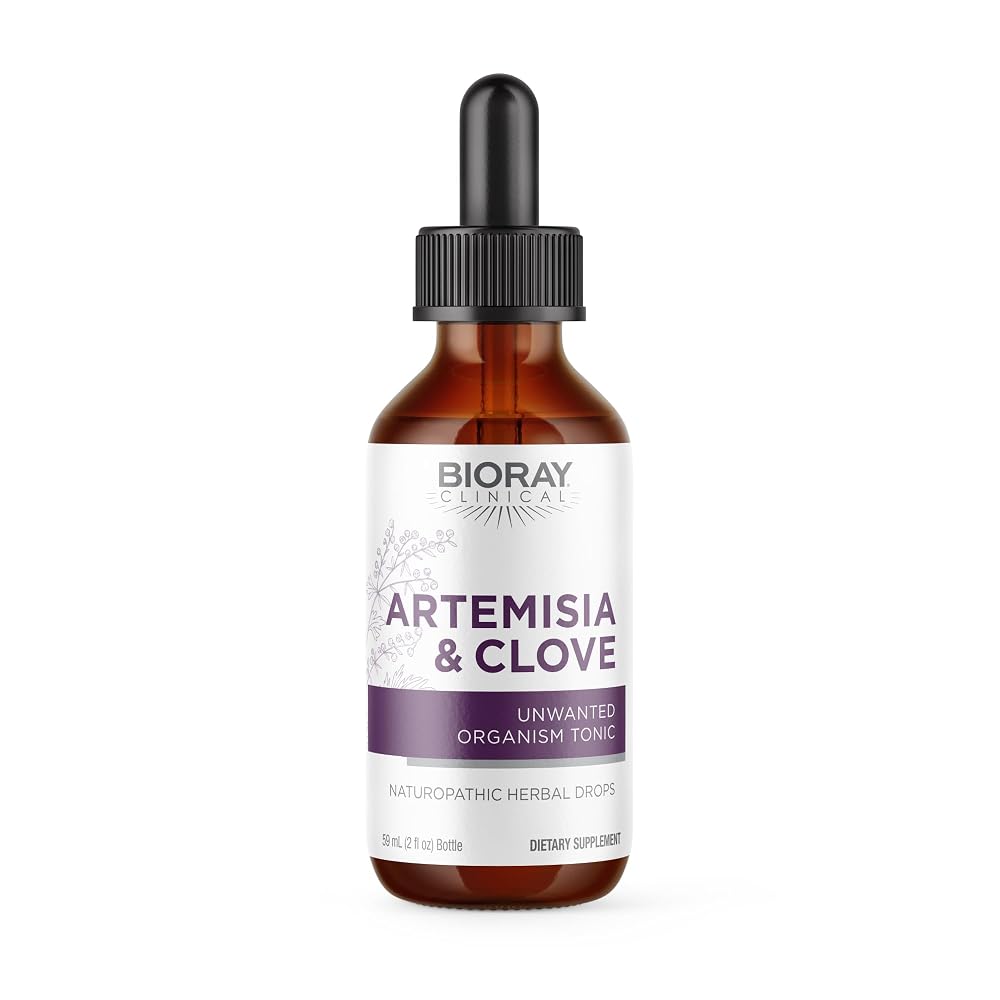 BIORAY Clinical Artemisia & Clove Herbal Supplement - 2 fl oz
