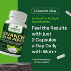 Green Valley Naturals Advanced Brain Power - 60 Capsules - image 6