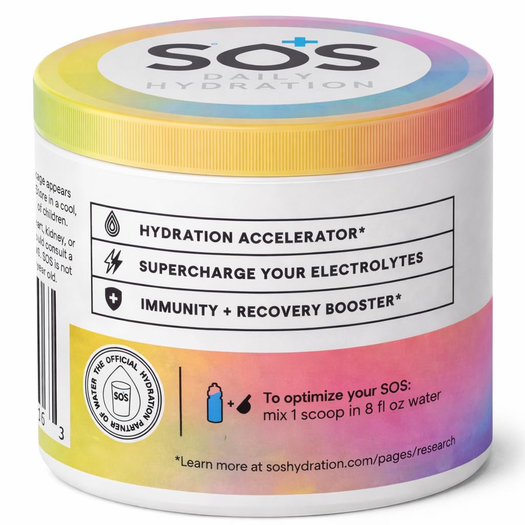 SOS Hydration Electrolyte Powder Drink Mix