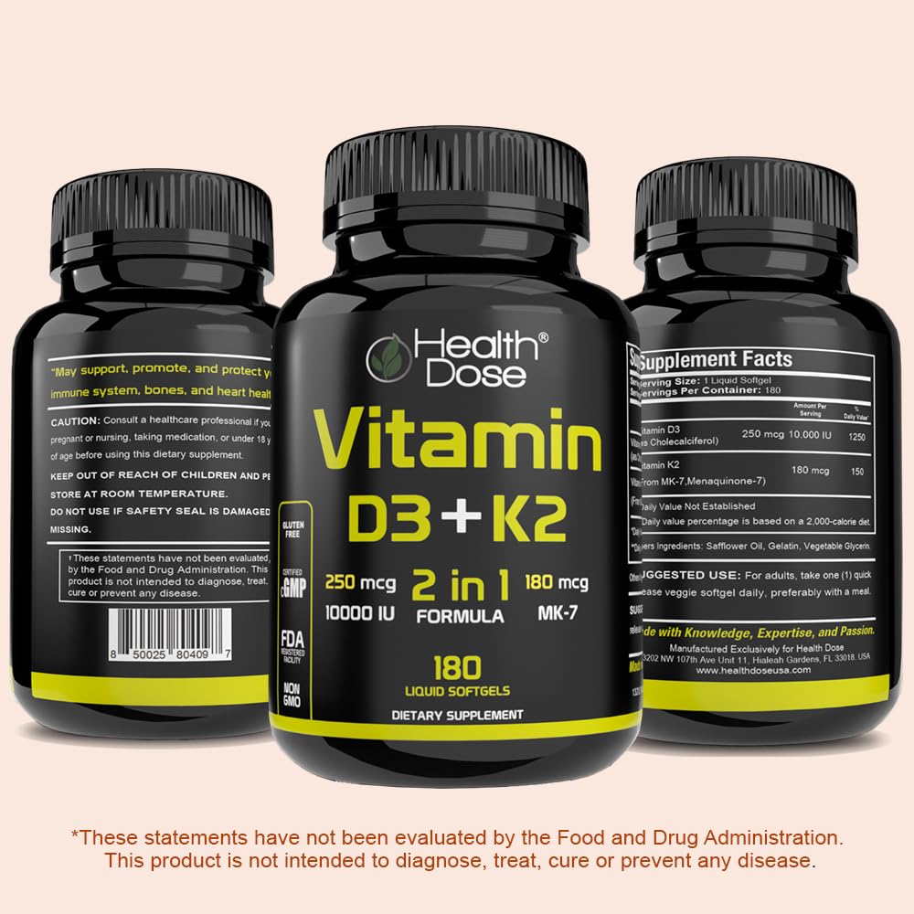 Health Dose Vitamin D3 10