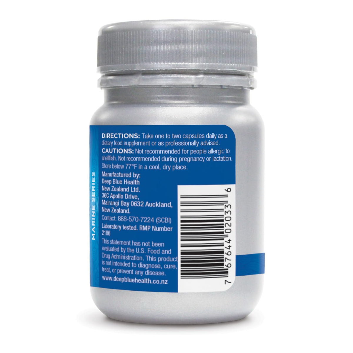Deep Blue Health Green Lipped Mussel Joint Support - 90 Capsules - image 3